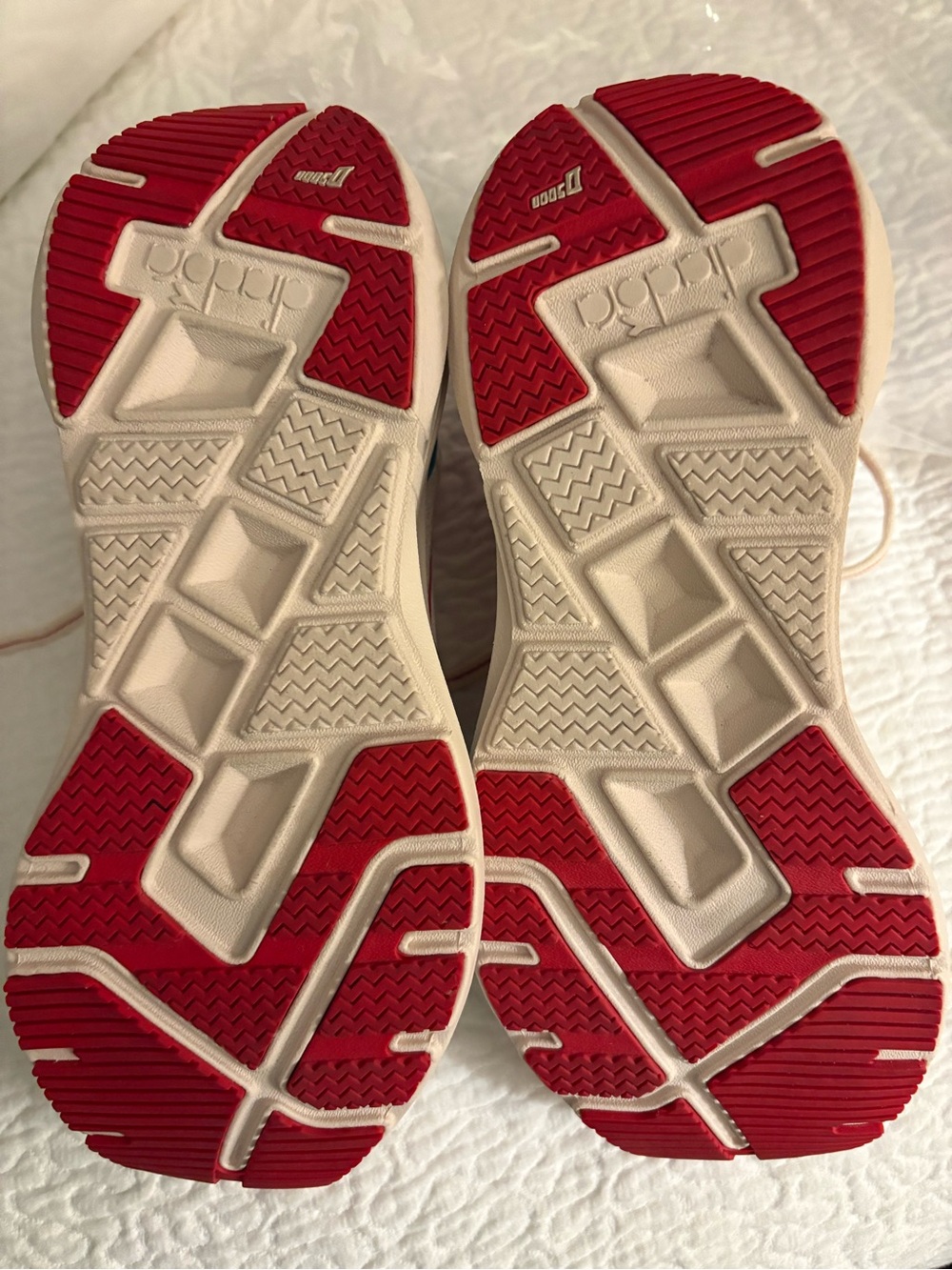 Diadora Women's Cellula-Whisper White/Cayenne Size - Picture 7 of 10